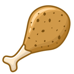 Fried chicken drumstick