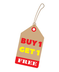 Designed sale tag for the all offers