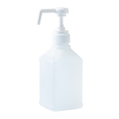 手指消毒液・アルコールボトルスプレーのイメージ｜背景透過切り抜き合成用png素材