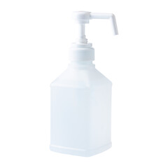 手指消毒液・アルコールボトルスプレーのイメージ｜背景透過切り抜き合成用png素材