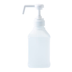 手指消毒液・アルコールボトルスプレーのイメージ｜背景透過切り抜き合成用png素材