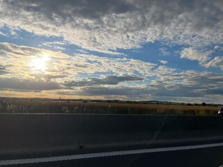 Sky on the road
