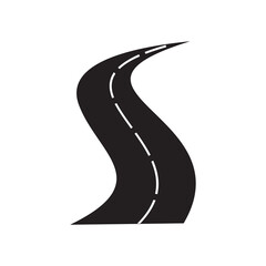 letter s highway icon