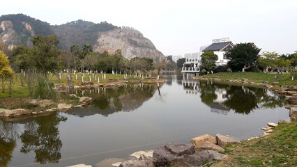 Obraz premium lake in the mountains