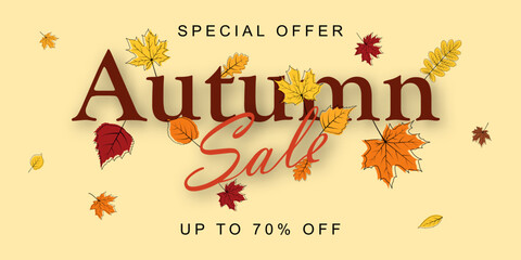 Autumn Sale Banner
