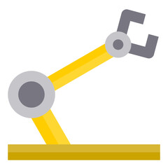 Robotic flat style icon