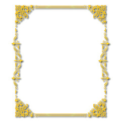 Frame, in the style of an ornament, Vector illustration eps 10, Art.	