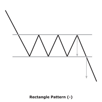 Rectangle Pattern (-) White & Black