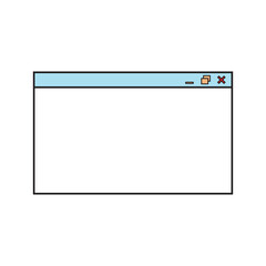 Computer Screen Illustration