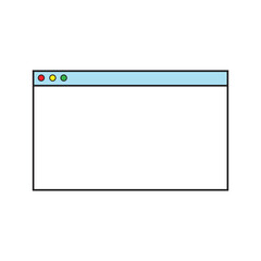 Computer Screen Illustration