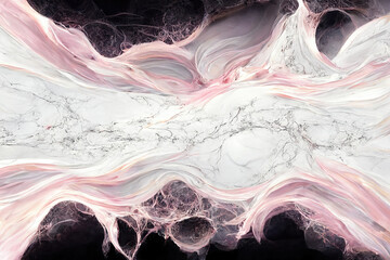 Pink marble texture. Luxury abstract fluid art paint background. Beautiful modern 3d wallpaper	