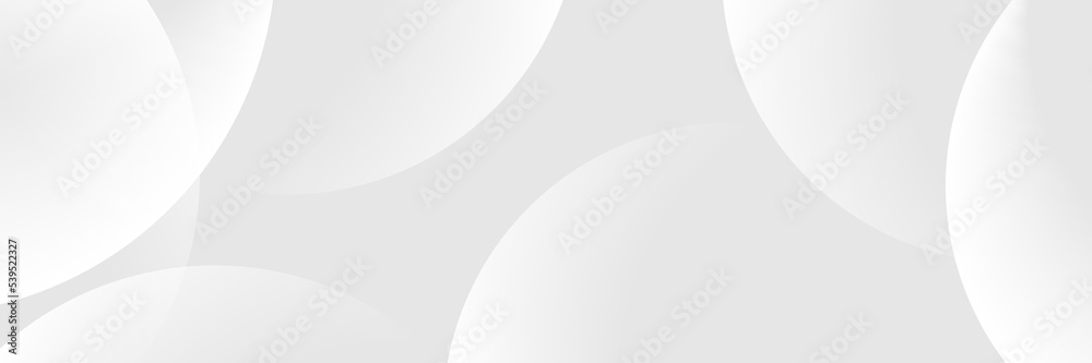 Poster paper curl page smooth silver abstract and clean light gray white wave background modern simple over