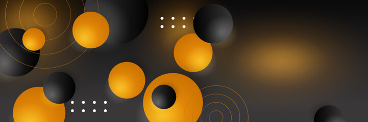 Abstract template gradient orange contrast black background. Suit for corporate design, cover brochure, book, banner web, advertising, poster, leaflet, flyer