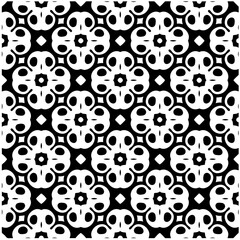 Design seamless monochrome geometric pattern. Abstract background. Vector art.Perfect for site backdrop, wrapping paper, wallpaper, textile and surface design. 