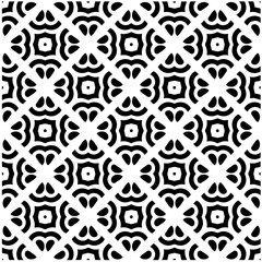 Design seamless monochrome geometric pattern. Abstract background. Vector art.Perfect for site backdrop, wrapping paper, wallpaper, textile and surface design. 