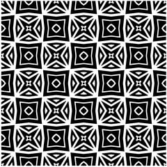 Design seamless monochrome geometric pattern. Abstract background. Vector art.Perfect for site backdrop, wrapping paper, wallpaper, textile and surface design. 