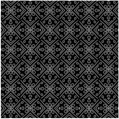 
Design seamless monochrome geometric pattern. Abstract background. Vector art.Perfect for site backdrop, wrapping paper, wallpaper, textile and surface design. 