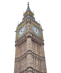Fototapeta Big Ben in London transparent PNG obraz