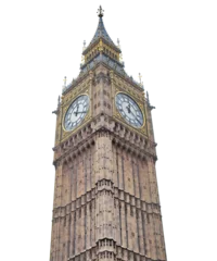Foto op Plexiglas Big Ben in London transparent PNG © Claudio Divizia