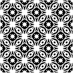 
Design seamless monochrome geometric pattern. Abstract background. Vector art.Perfect for site backdrop, wrapping paper, wallpaper, textile and surface design. 