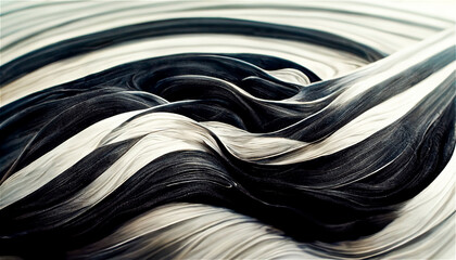 Black and white swirling background