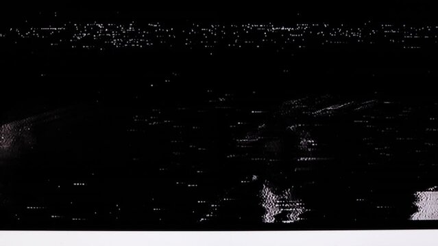 TV Static Noise Glitch Effect &ndash; Original Video from a vintage Television