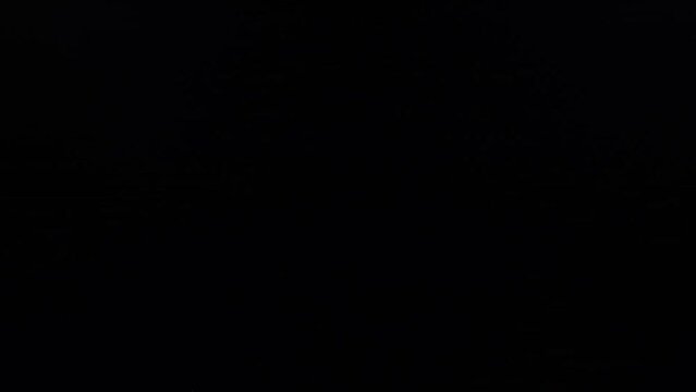 TV Static Noise Glitch Effect &ndash; Original Video from a vintage Television