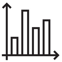 Analysis outline style icon
