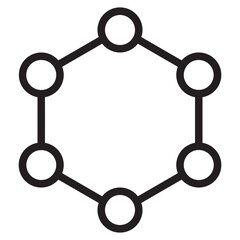 diagram chart outline style icon