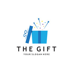 Gift Box Icon Vector