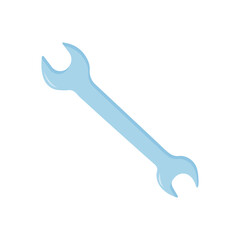 Wrench tool icon. Vector illustration
