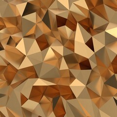 Color Blend Rainbow Trendy Low Poly BG Design