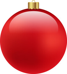 Obraz premium Merry Christmas and happy new year celebration hanging star, ball png file for decoration