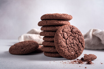 American chocolate cookies for tasty break