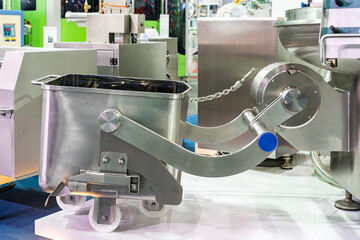 stainless steel dump or tilt carts for manufacturing process in food industrial