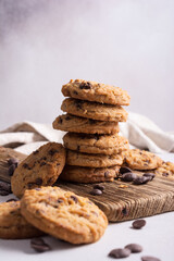 Chocolate chip cookies for tasty break