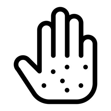 Hand Dots Icon