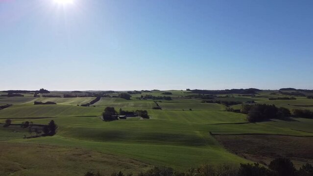 view of the countryside