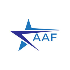 AAF Letter logo black background .AAF technology logo design vector image in illustrator .AAF letter logo design for entrepreneur and business