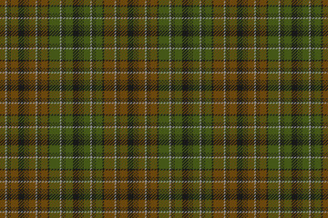 seamless fabric texture brown green checkered background with black stripes, gold threads for gingham plaid tablecloths shirts tartan clothes dresses bedding blankets costume tweed - 539547186