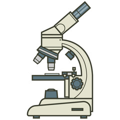 microscope isolated 