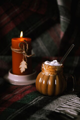 candles on the table