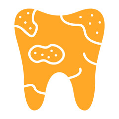 Decayed Multicolor Glyph Icon