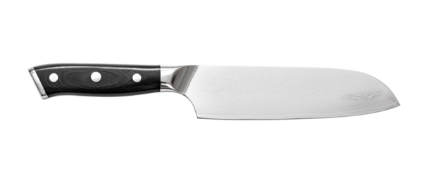 A professional isolated kitchen knife