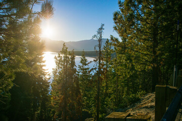 Lake Tahoe in the Morning.