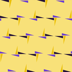 Bright grouped triangles pattern