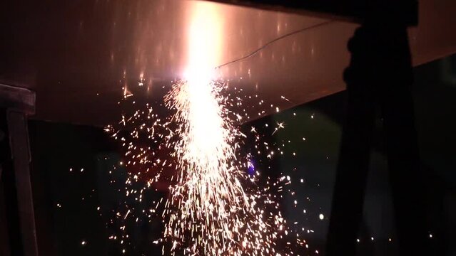 welder at work