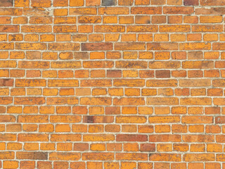 Obraz premium Fragment of a 19th century brick wall