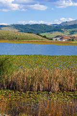 Fabulous view of Urasar lake in Armenia