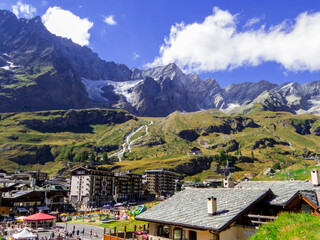 Fototapeta premium Cervinia, Aosta Valley, Italy